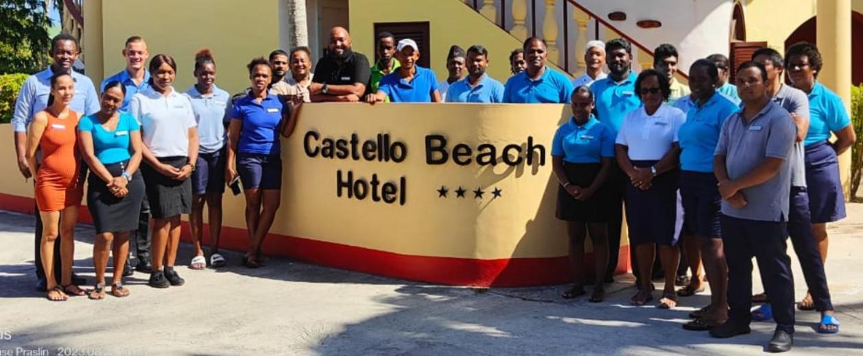 Castello Beach Hotel Гранд Анс Екстериор снимка